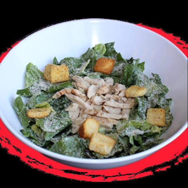 Chicken Caesar Salad.
